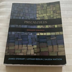 Pre calculus text book